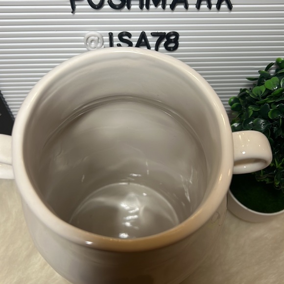 RAE DUNN over the rainbow canister Double Handle Crock. - Picture 3 of 6